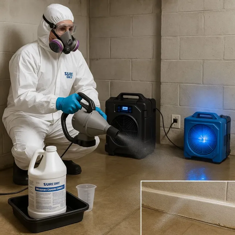 Sanitization and Odor Removal process in Orland, ME