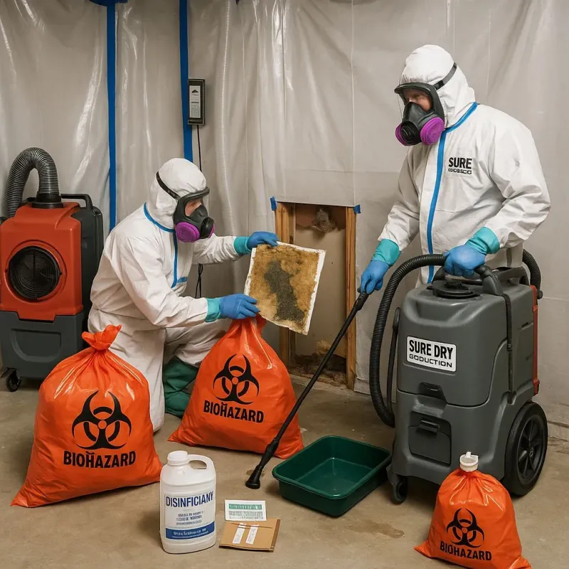 Contaminated Water Handling Protocols process in Orland, ME