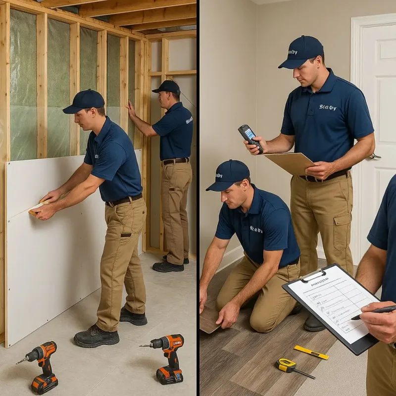 Repairs and Reconstruction process in Orland, ME